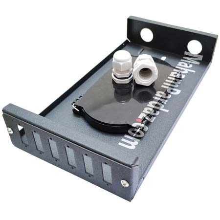 پچ پنل فیبر نوری 6 پورت دیواری | هوزینگ باکس 6 پورت پچ پنل فیبر نوری 6 پورت دیواری | هوزینگ باکس 6 پورت