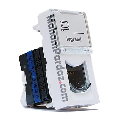کیستون شبکه cat6 لگراند مدل 76561