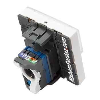 کیستون دو ماژول لگراند Cat6 UTP 
