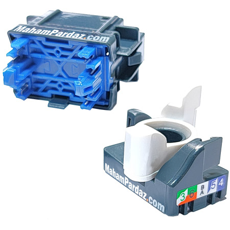 کیستون پچ پنل لگراند Cat6 UTP | کیستون پچ پنلی لگرند utp