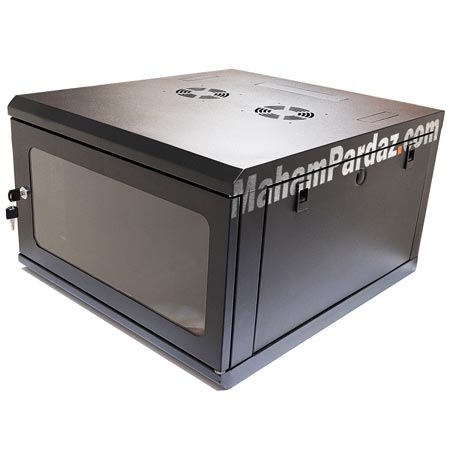 رک 6 یونیت عمق 60 چهار آداپتور | رک دیواری 6 یونیت عمق 60