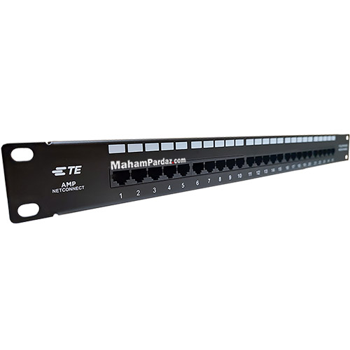 پچ پنل تلفنی 25 پورت AMP | ویس پنل 25 پورت امپ | قیمت خرید پچ پنل مخابراتی