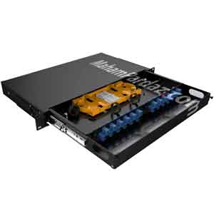 پچ پنل فیبر نوری چیست | پچ پنل فیبر نوری رکمونت 12 پورت